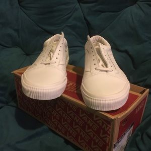 All White Vans